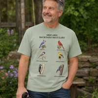Load image into Gallery viewer, Great Lakes Backyard Regulars Birding T-Shirt | Comfort Colors®
